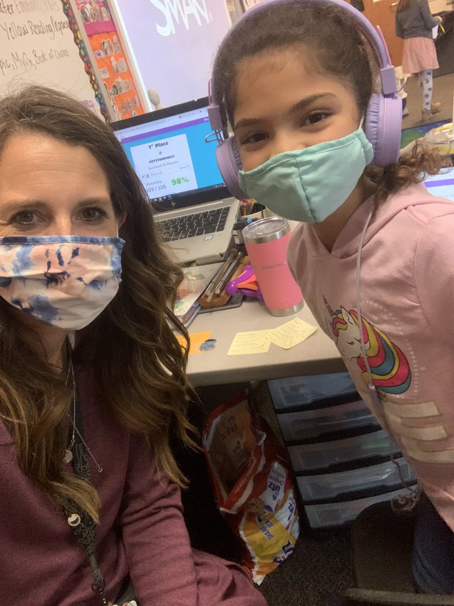 mrsjones72812's tweet photo. The third graders in @MrsPivonka at @ChrisYungES got to see the competitive side of me yesterday when we played @PlayBlooket ! This website is one of those #gamechamgers in education! The amount of engagement in the room was through the roof! https://t.co/2dfmWbNAAJ