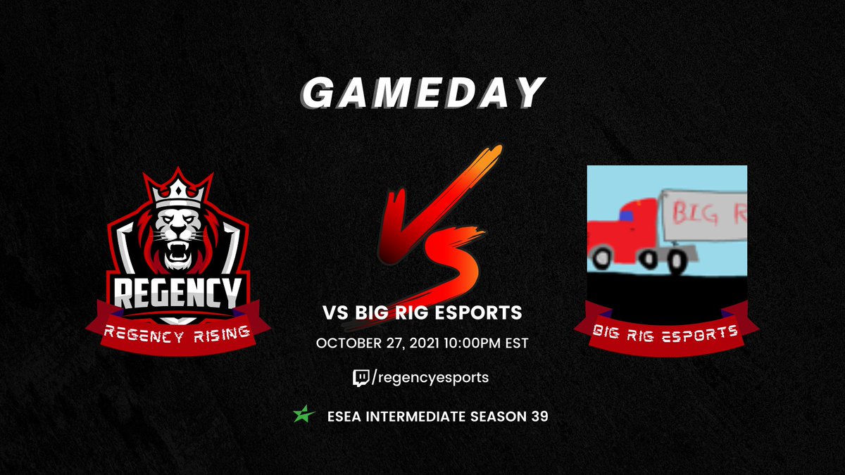 LIVE!: Come Support the boys!
twitch.tv/regencyesports