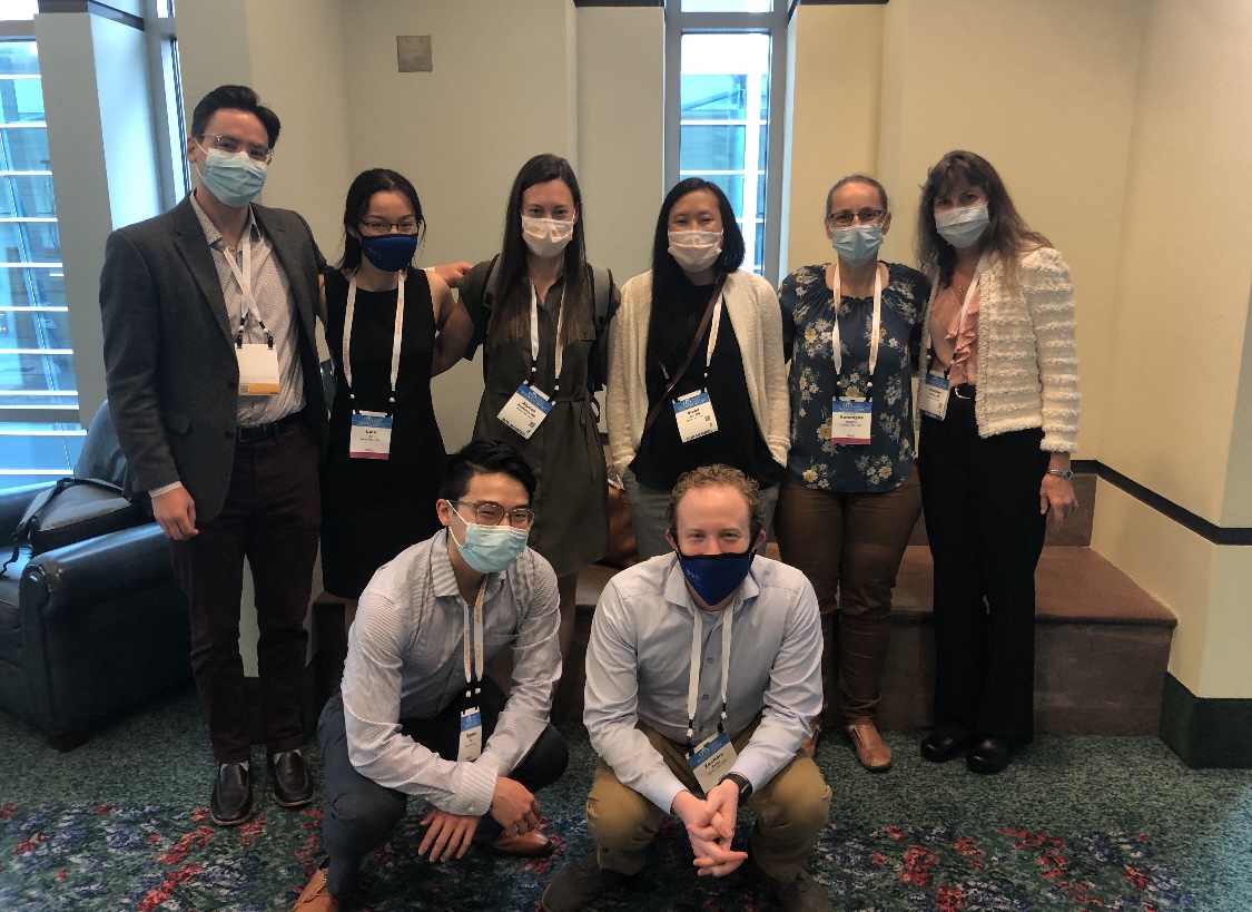 @BUOrtho PGY-2 residents hanging out with @otatrauma president Dr. Heather Vallier! Learning leadership skills and how to succeed in residency. @lulufixbone @Alyssa_Rothman @KWegrzynMD Tom Seaver, Zach Zeller, and Eugene Kim. Diane Lee (PGY-4). #orthotrauma