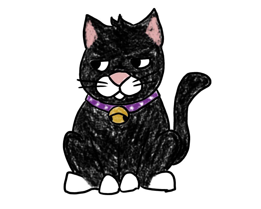 Doodle of a cat plush I have! :)
#doodle #catdoodle #art