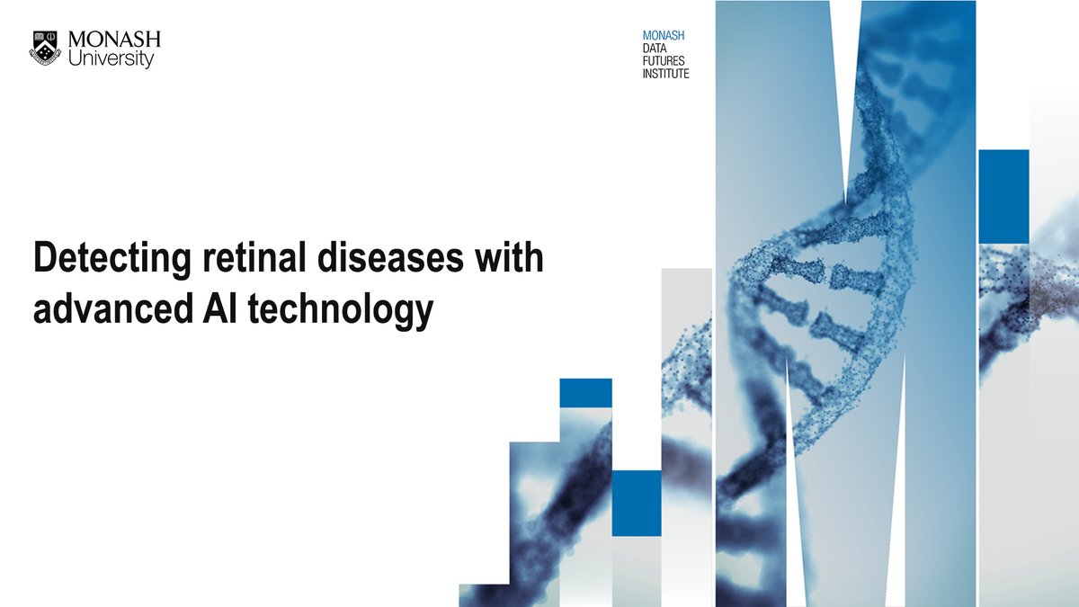 monashAI_inst's tweet photo. A group of international researchers from China, United States, and Australia, including @MonashDFI affiliate Assoc. Prof. Zongyuan Ge of @MonasheResearch, have developed an #AI system that can detect and monitor retinal diseases on a larger scale.

Read: https://t.co/nCnvavg9uK https://t.co/JiNgTXVwH4