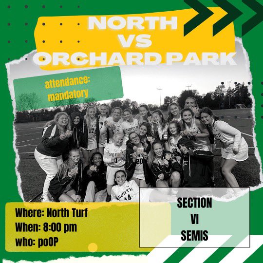 WNHSFhockey's tweet photo. ‼️SECTIONAL SEMIFINALS TOMORROW‼️
💡 UNDER THE LIGHTS 💡 
Come out to support as we face OP❌
ATTENDANCE IS MANDATORY!!!!
#BELIEVE #rollnorth #beagoldfish #doit4Rys #playoffs https://t.co/pELcvgVArn