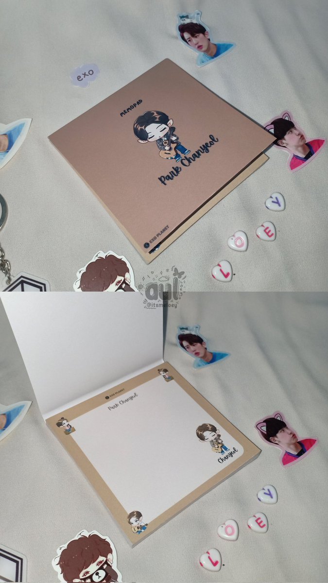 itsmeloey's tweet photo. 📝[OPEN PRE-ORDER MEMOPAD EXO by "Aul"]📝
All member : Xiumin, Suho, Lay, Baekhyun, Chanyeol, Chen, DO Kyungsoo, Kai, Sehun
💸 : Rp. 10.000 (include packaging+4 macam freebies)
🏡 : Malang, Jatim
🚚 : Bisa manual/Shopee🍊
📍Kalau lewat bantu share+like juseyo🥺
Gomawo🙏
THREAD ➝ https://t.co/uGnEYF84n3