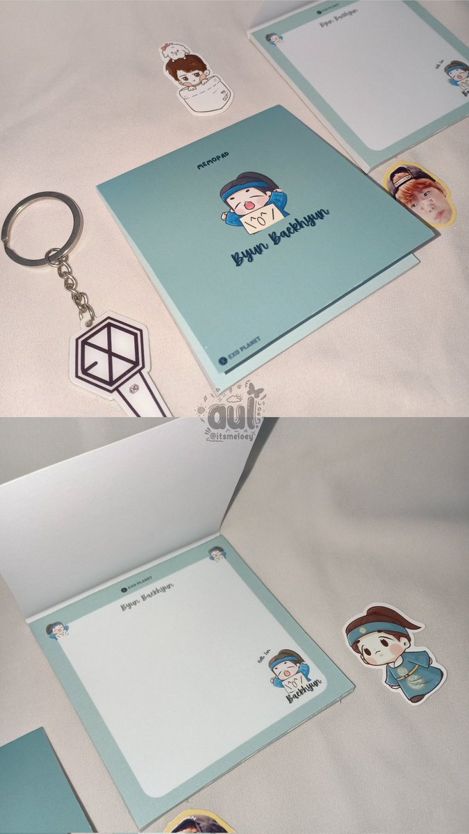 itsmeloey's tweet photo. 📝[OPEN PRE-ORDER MEMOPAD EXO by "Aul"]📝
All member : Xiumin, Suho, Lay, Baekhyun, Chanyeol, Chen, DO Kyungsoo, Kai, Sehun
💸 : Rp. 10.000 (include packaging+4 macam freebies)
🏡 : Malang, Jatim
🚚 : Bisa manual/Shopee🍊
📍Kalau lewat bantu share+like juseyo🥺
Gomawo🙏
THREAD ➝ https://t.co/uGnEYF84n3