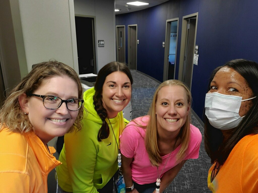 2/3 of the counselors office squad snagged a pic!! We’re too bright for drugs around here!! <a href="/HaskettJH/">Haskett Junior High</a> <a href="/PrincipalPaz/">Dr. David Paz</a> #WeAreHaskett