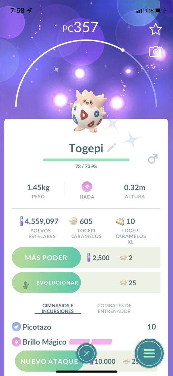 trainer504's tweet photo. Cosita! 🥺 #PokemonGo ✨ https://t.co/PsZdCbm1Up