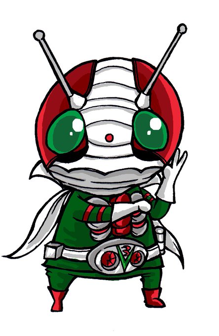 仮面ライダーv3のtwitterイラスト検索結果