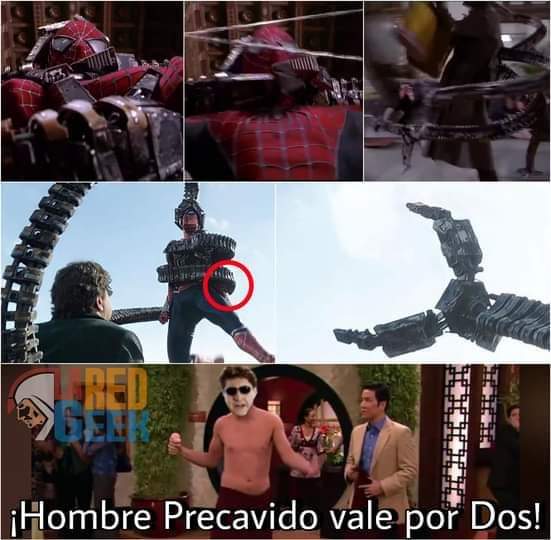 Jaimertaker's tweet photo. -Al Doc Ock no se le fue el tren.
#DocOck #DoctorOctopus #DocOctopus.
#SpiderManNowWayHome https://t.co/blZPSwhqnZ