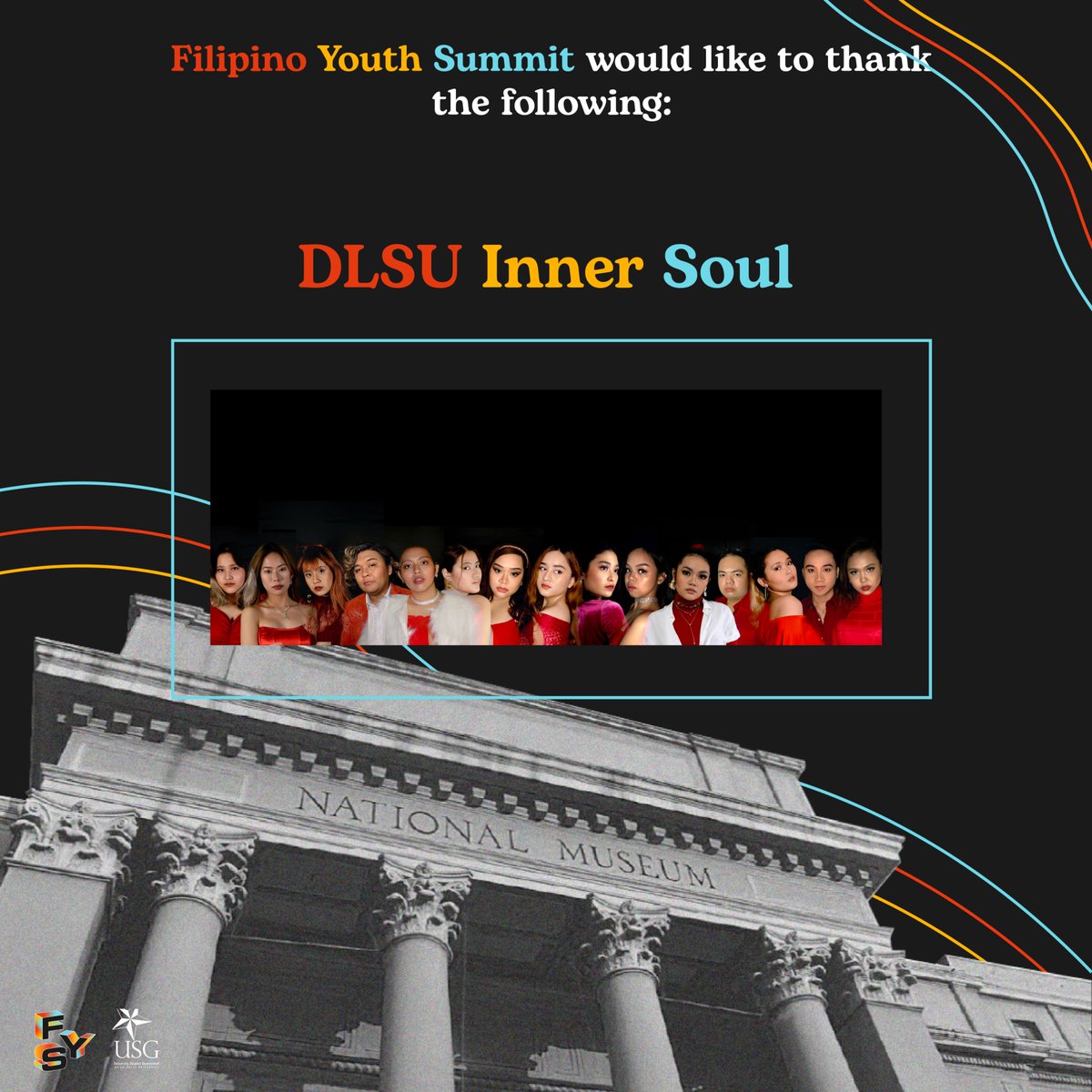 FYSDLSU's tweet photo. 🎉 𝑴𝑬𝑬𝑻 𝒀𝑶𝑼𝑹 𝑷𝑬𝑹𝑭𝑶𝑹𝑴𝑬𝑹𝑺! 🎉

Aside from our esteemed speakers, FYS is bringing to you the brightest talents and artists that will be sure to make your experience in this year’s summit much more memorable! 

Roster got you hyped? Don’t miss out! https://t.co/4ayllR2D0R