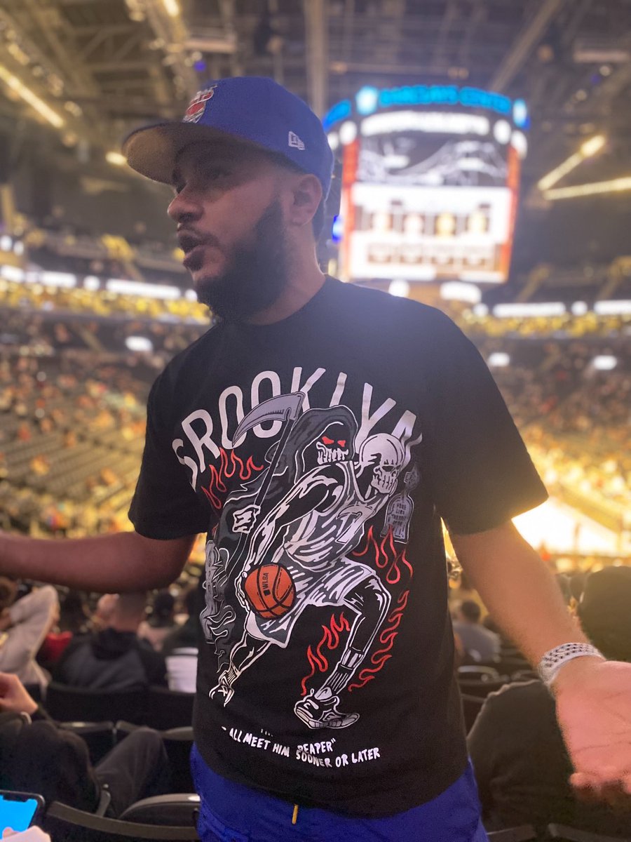 mgbushwick1's tweet photo. I don’t know what the hell happened at the Clays today but I got this dope shirt #NetsWorld #On2daNext https://t.co/seJruvna1A