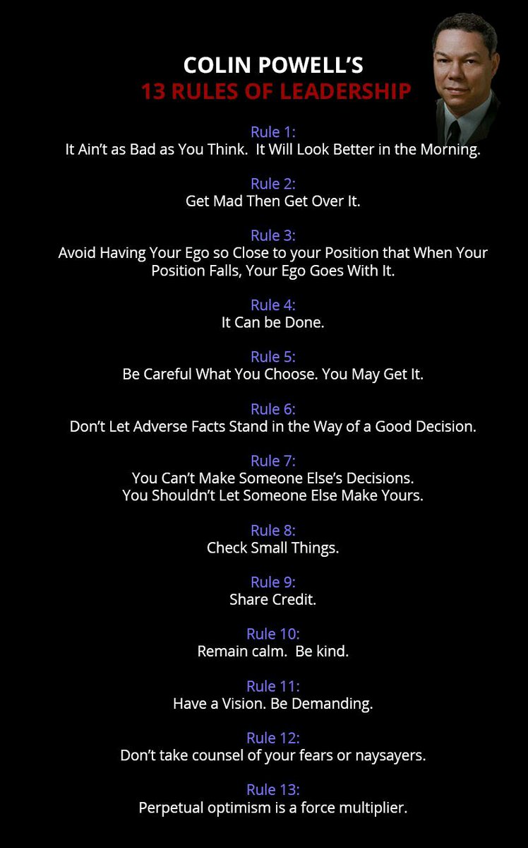 AZplitz's tweet photo. #LeadershipMatters #BeBetter #BeBest #13rules https://t.co/g3mXb1pBKi