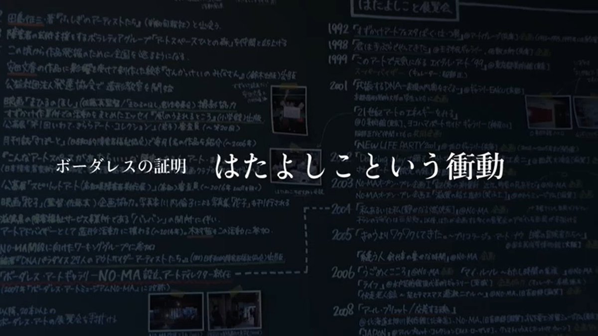museum_noma's tweet photo. 2021年6月5日（土）から8月29日（日）まで開催した企画展「ボーダレスの証明 はたよしこという衝動」の映像を、YouTubeチャンネルにて配信しています。

ぜひご覧ください。

https://t.co/t2cC36faqP https://t.co/SLfh4w8gu9