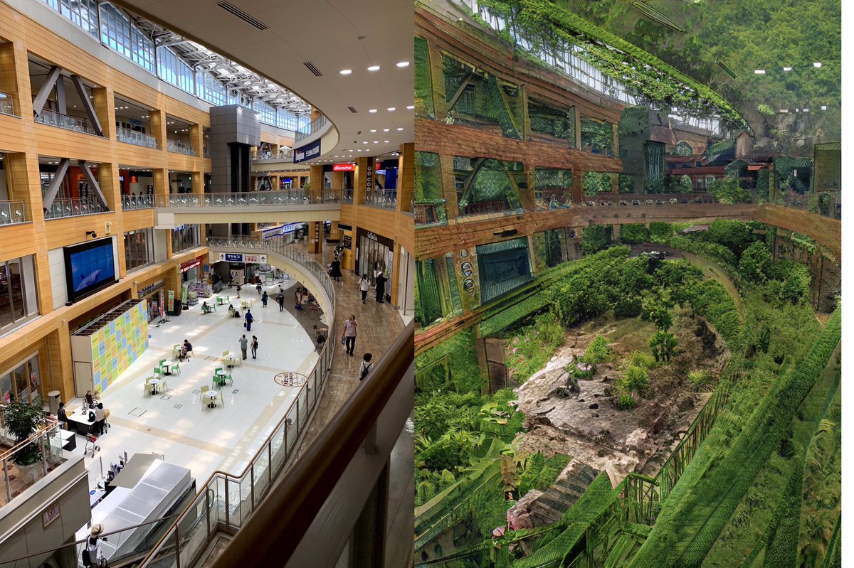 yoc_photo's tweet image. 人類衰退後のショッピングモール風
ニューラルフィルター面白い
#neuralfilter #Photoshop