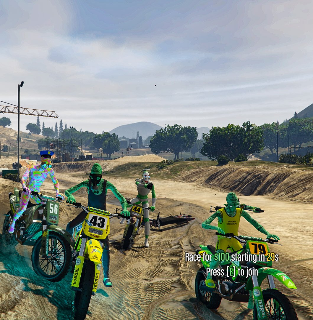 One week into the <a href="/ImmaDegen/">IMMA DEGEN</a> community GTA server and the invasion is in full effect.

Much more dev to come, but the best part is it's just been fun. A more immersive way to engage with fellow VOIDs. This is the future.

Favorite content so far from the SVU in thread ⬇️