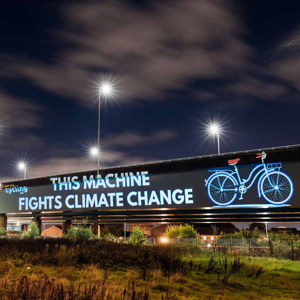 Bunchrides's tweet photo. The bicycle powering net-zero #bicyclenetzero 
@WeRideAustralia @JoshFrydenberg
#COP26Glasgow #mobility #activetransport #COP26
#pedalingtonetzero Amazing imagery &amp; campaign @WeAreCyclingUK https://t.co/z3lixpR0Ut