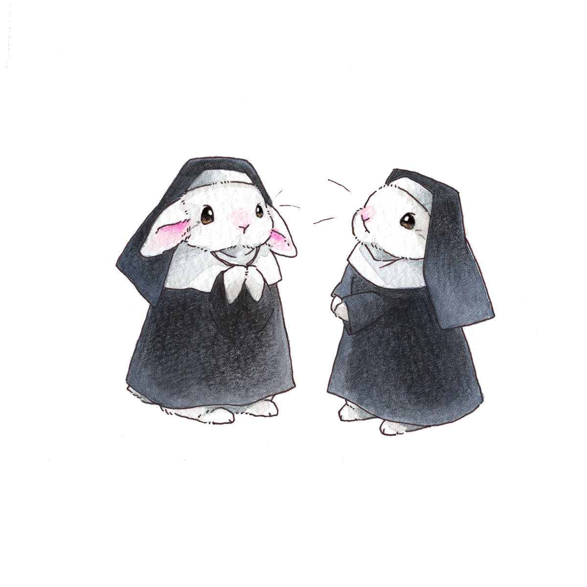 「🎃 HALLOWEEN 🦇

おそろいの仮装にあってる?

✨🐰🐰✨ 」|VeryBerry うさぎ星さん4/8-9出展のイラスト
