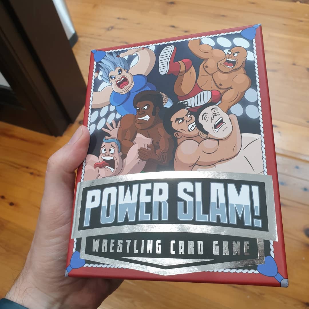 Mabristow's tweet photo. It's here - come on and slam!

#powerslam #powerslamgame #powerslamcardgame @PowerslamGame https://t.co/AqsvUxyxZy