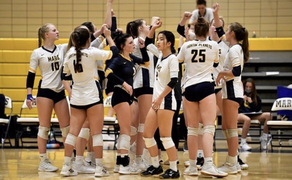 Mars Girls Volleyball tweet media