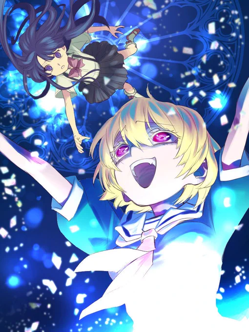 #今年も残りわずかなので今年一番伸びた絵を貼る

これでした。
ひぐらし漬けの一年をありがとうひぐらし業 