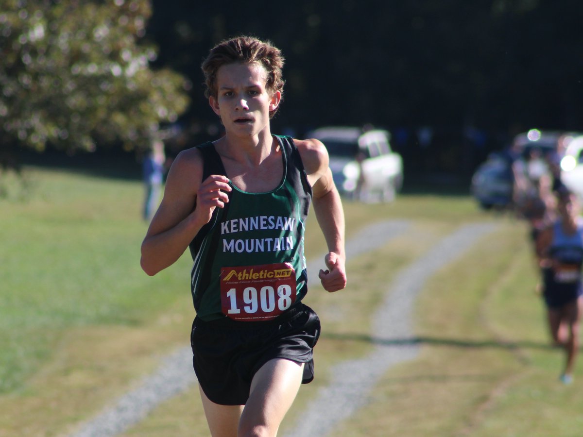 pvaupel's tweet photo. Ryan McKee Region 6-6A Champion at #AllatoonaCreekPark @KMHSathletics @KMHS_TnF @KMHS_GA #KMHSXC @OfficialGHSA @MileSplitGA https://t.co/IvLXScYA1K