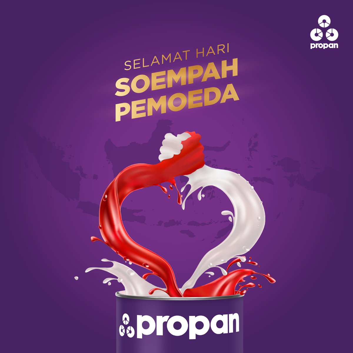 Selamat memperingati Hari Sumpah Pemuda.
Mari bersatu, bangkit dan tumbuh dalam keberagaman Bangsa Indonesia.
Semoga semangat persatuan nasional tetap terpatri di masa kini hingga masa yang akan datang.

#sumpahpemuda #Indonesia #propanraya #caricatcaripropan