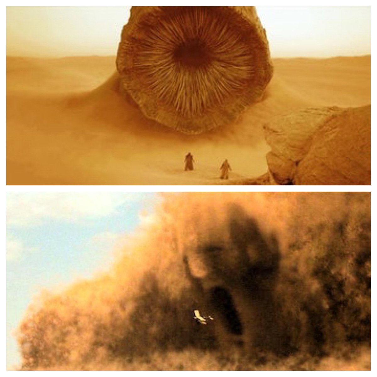 EvilMaryK's tweet photo. Who did it better?

#TheMummy #Dune #sand https://t.co/KyGiUjlmUy