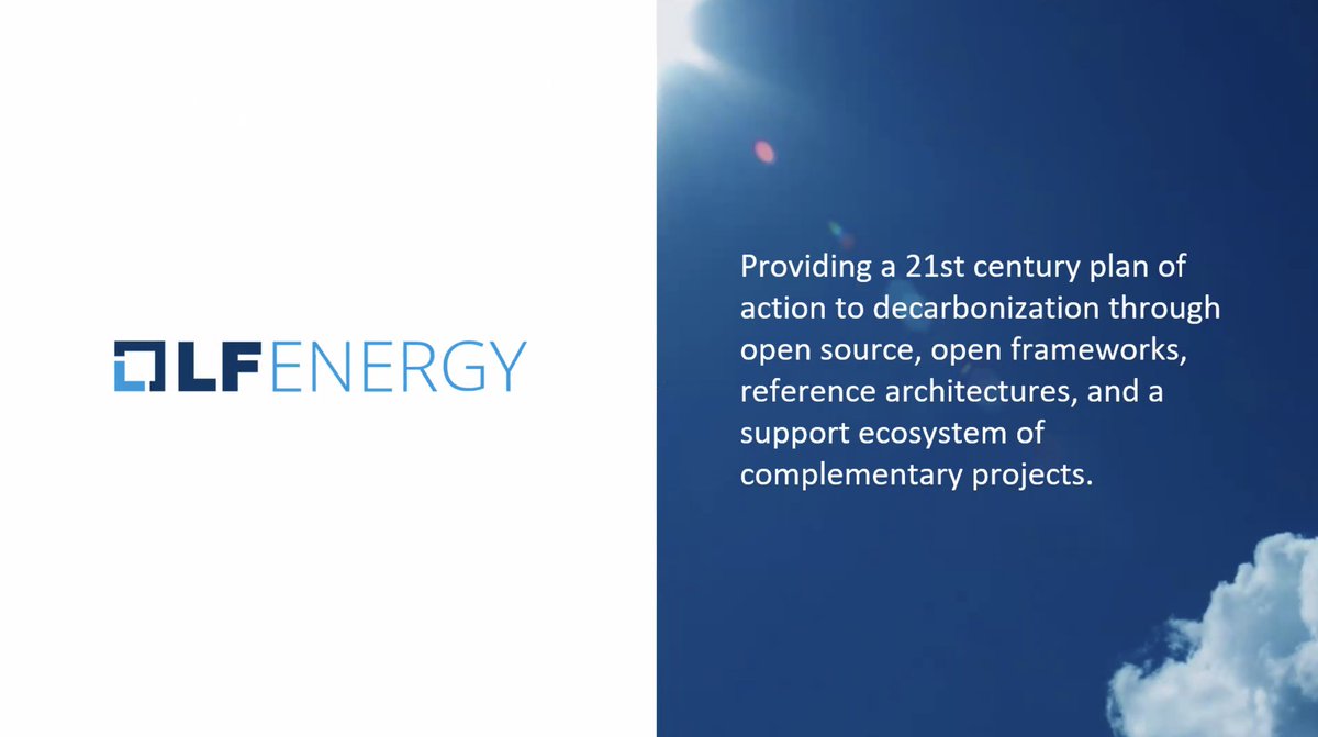 TweetFromHilary's tweet photo. Meeting #decarbonization targets means the digitization of the #energy grid through #opensource. I look forward to conducting further research into this important issue. Want to learn more? Get to know @LFE_Foundation! https://t.co/qGsIb8bzyC
#climateaction #cop26glasgow https://t.co/iCVxhYFifp