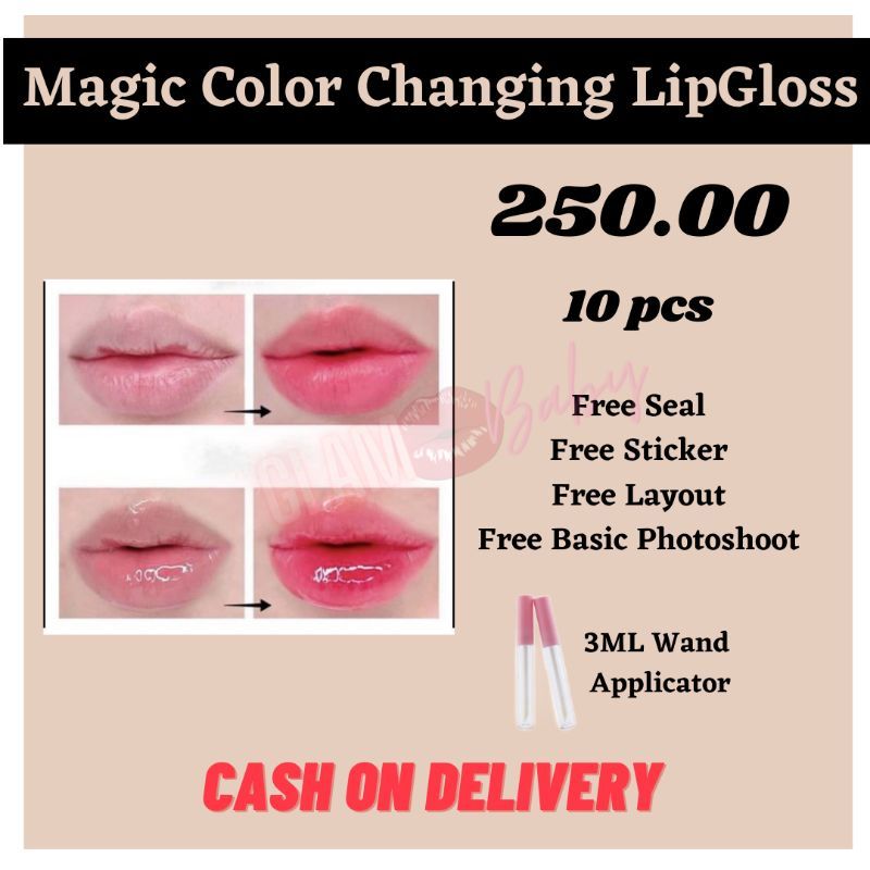 pathy0804's tweet image. I'm selling Magic Color Changing LipGloss Rebrand... for ₱250. Get it on Shopee now! shopee.ph/glam_baby/1233… #ShopeePH