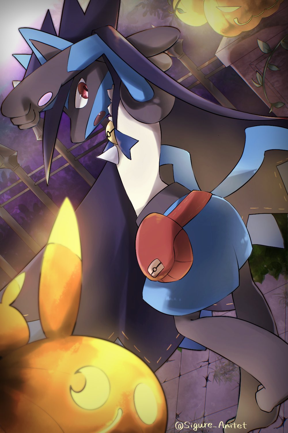海外限定】ハロウィンスタイルルカリオ ポケモンユナイト 公式