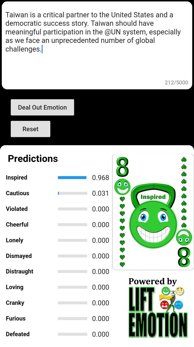 AFFECTxAI's tweet image. An AI model predicts the expressed emotion in the textual data.  

#NLP #EmotionAI  #Deeplearning #Machinelearning #Sentiment #Technology #Neuroscience #DataScience #Data #Tech