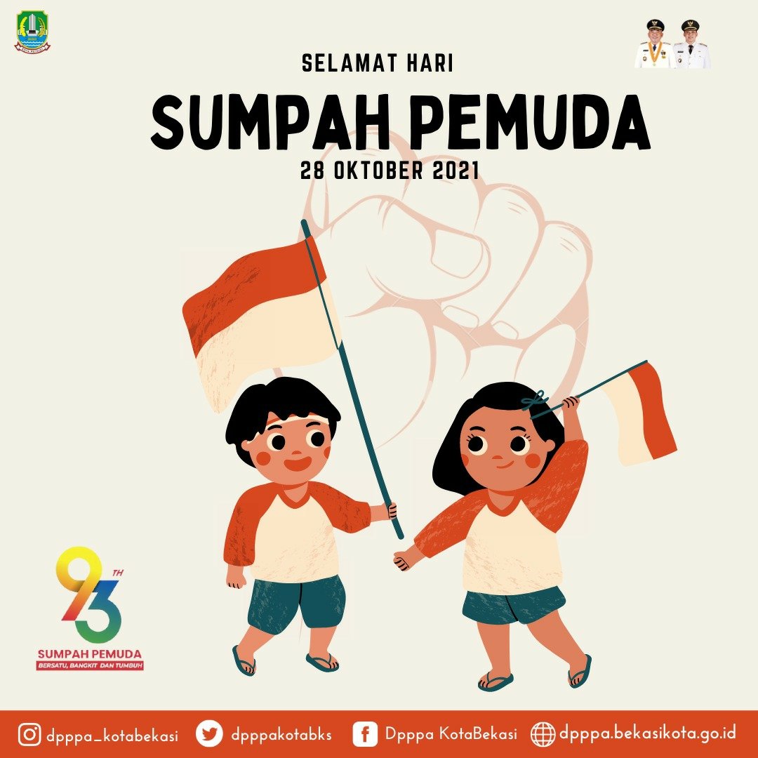Selamat Hari Sumpah Pemuda yang k-93 Tahun
Bersatu, Bangkit dan Tumbuh