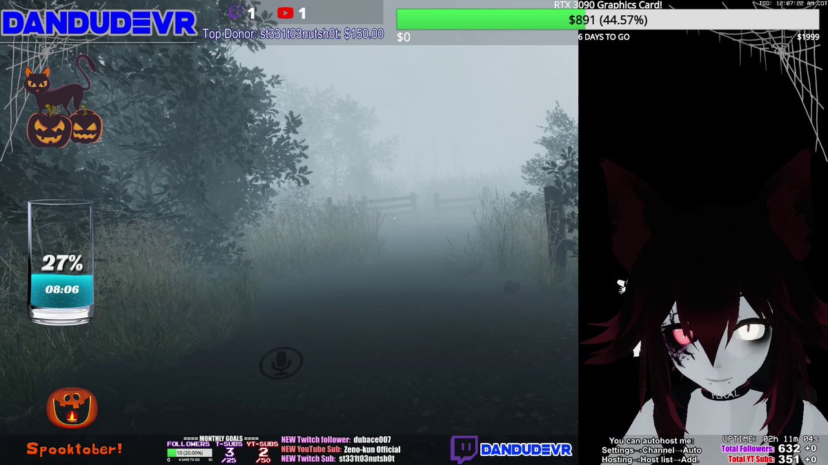 DanDudeVR's tweet photo. #LIVE!
【VTuber】EP233 Cringe!  Scary costumes!  Creepy worlds! [ VRChat ] | !tip | !merchh
https://t.co/5Q08V4EWYj
#StreamWithChat #VTuber #SmallStreamer #SmallStreamerCommunity #Streamer #CC @VTuberOfTheDay @PositivityTuber https://t.co/sLnBo6nFxT