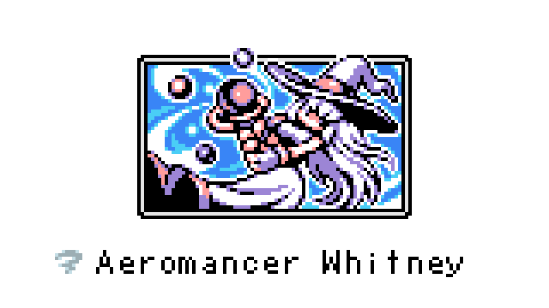 adamjmarin's tweet image. #octobit Day 28: Aeromancer Whitney 🌀