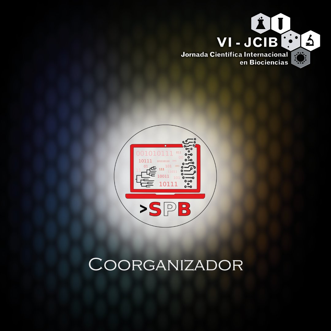 Hamutay_Ciencia's tweet photo. ¡Hola comunidad científica!
Les presentamos a un nuevo Coorganizador de la "VI Jornada Científica Internacional en Biociencias" a desarrollarse del 13 al 17 de diciembre del 2021. La Sociedad Peruana de Bioinformática. @Bioinfo_Peru https://t.co/heWJoqOO95