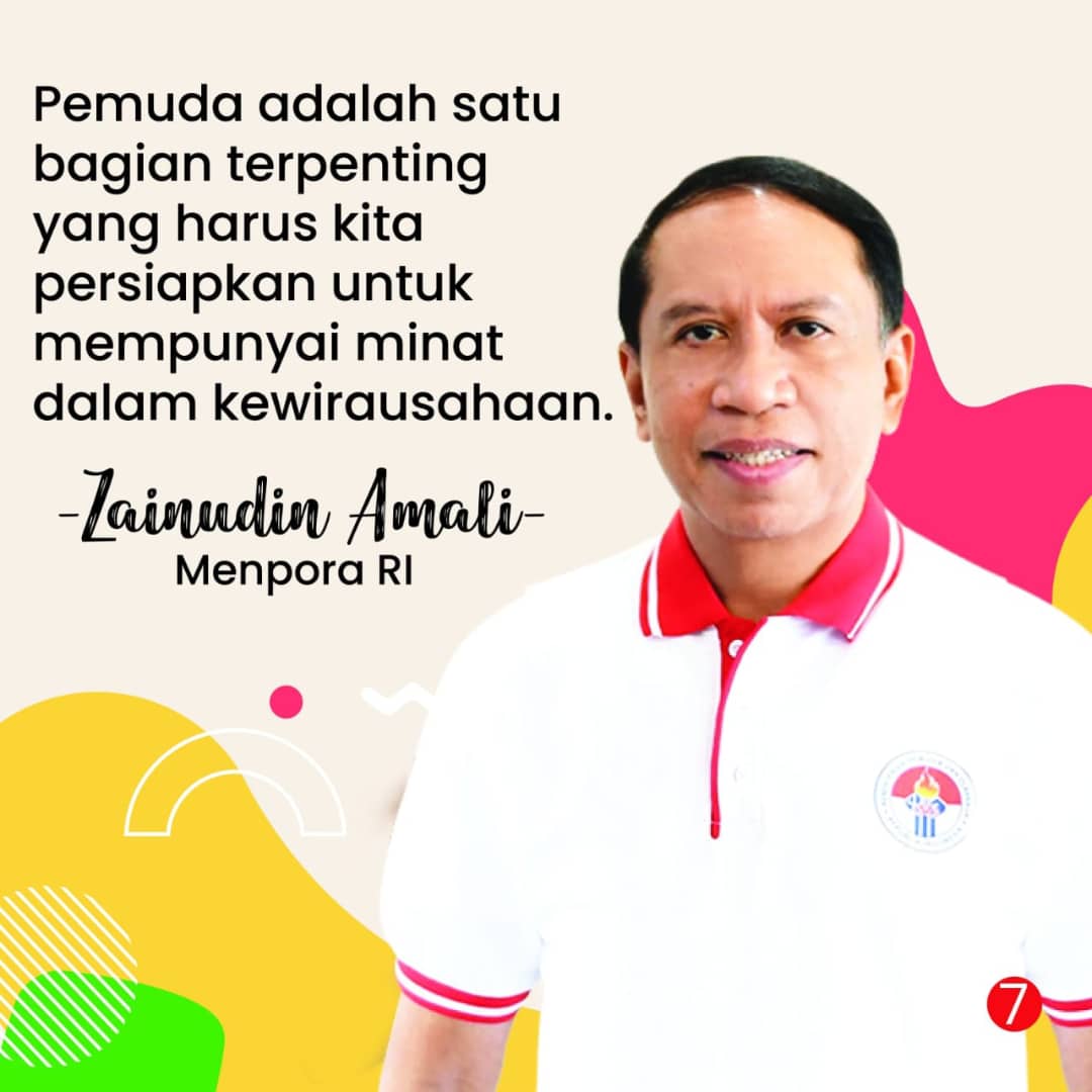 KEMENPORA_RI's tweet photo. Ayo bangkitkan semangat kewirausahaan pemuda. Ada banyak pelatihan dan kuliah kewirausahaan pemuda yang bisa kamu ikuti. Terus inovatif dan kreatif, seraya berkolaborasi dengan pemuda lainnya.
#SumpahPemuda
#SumpahPemuda2021
#SumpahPemuda93
#HSP93
#BersatuBangkitTumbuh https://t.co/3zLhbxoaRM