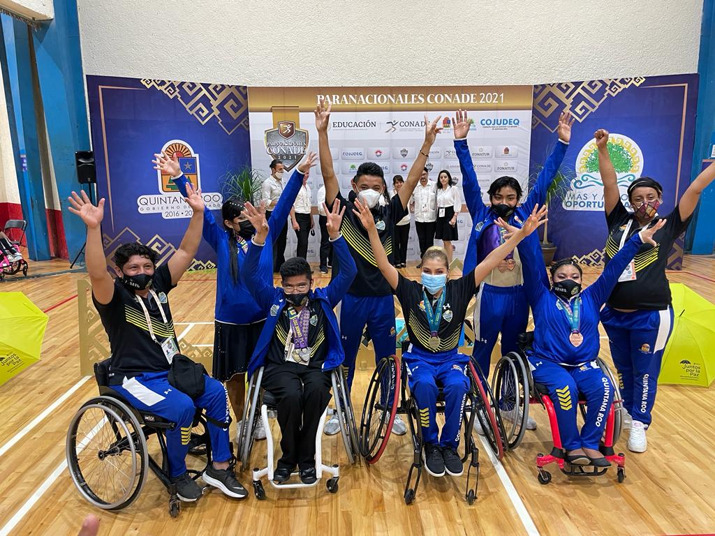 TonyLopezPinzon's tweet photo. Quintana Roo suma cinco preseas más en Paradanza Deportiva

•Finaliza el selectivo caribeño con un total de 12 medallas en los #Paranacionales #CONADE2021 que tuvieron lugar en la duela del Kuchil Baxal en la ciudad de #Cancún https://t.co/6jvKyPmn9d