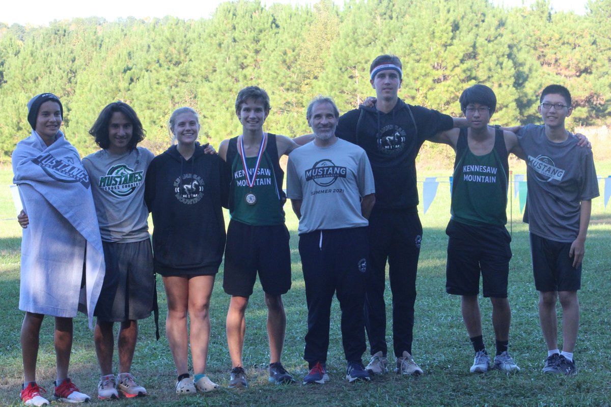 pvaupel's tweet photo. Congratulations Mustangs seniors, good luck at XC State! @KMHSathletics @KMHS_TnF @KMHS_GA #KMHSXC #AllatoonaCreekPark https://t.co/UcA0dB1h7F