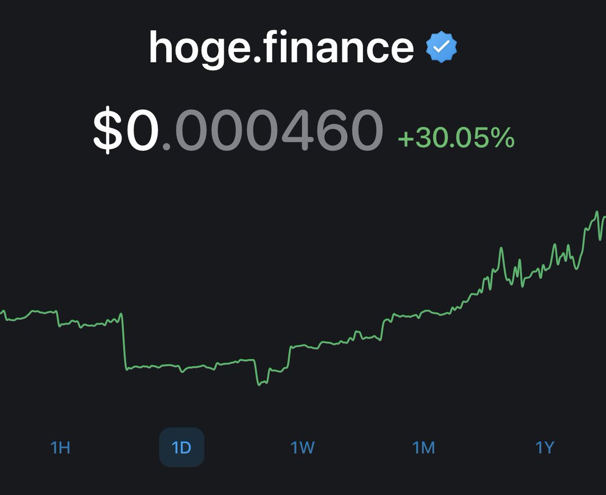 HogeFinance's tweet photo. WHY IS THE CHART PUMPING TODAY? IS IT THE TOP 5 EXCHANGE? THE COMMUNITY OF DEVS? THIS REDDIT POST: https://t.co/JELTfYOGBZ

PERHAPS IT’S BECAUSE WHILE OTHER TOKENS WERE LOOKING DOWN ON A BEAR MARKET, WE WERE LOOKING TOWARDS BUILDING FOR THE FUTURE.

#HOGEeverywhere #Crypto https://t.co/iXJKGGb8gS