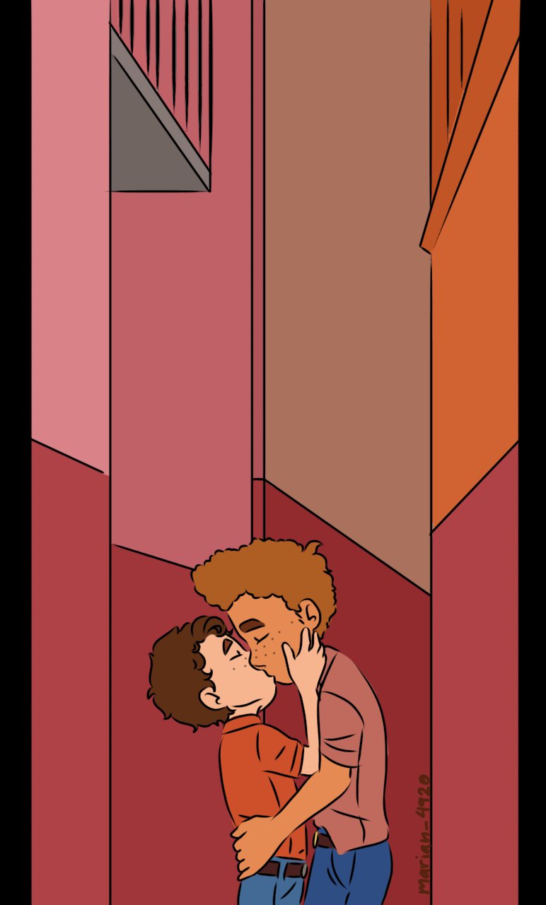 Aria on X: Dos muchachitos que se están besando sus bocas 😳 Jaja, me  gustó ¿Alguien con quien ir al callejón del beso? ;0 #luca #lucafanart  #LucaPaguro #AlbertoScorfano #luberto #lucaxalberto  t.coEFRE3enhqr 