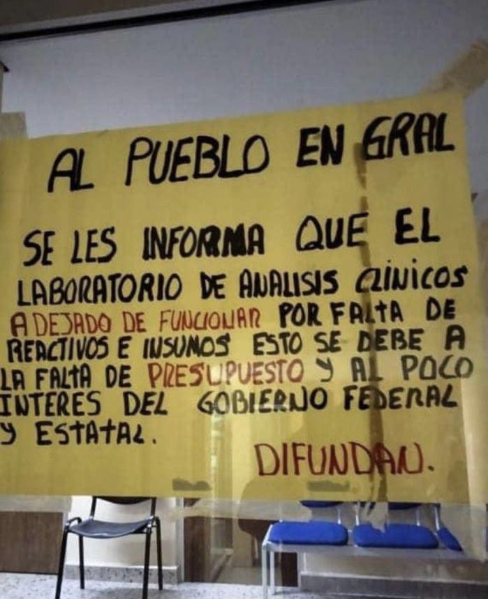ConCausaMX's tweet photo. Así el Hospital Civil de Oaxaca. https://t.co/KAkxuaOTV8
