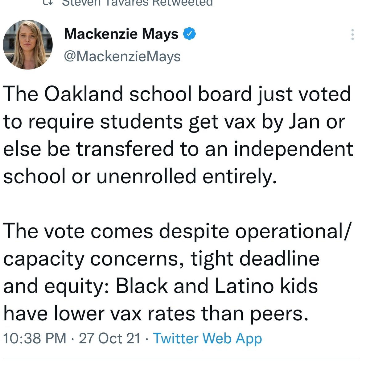 UAOSOakland's tweet photo. #ousd https://t.co/5rbE7r6zYh