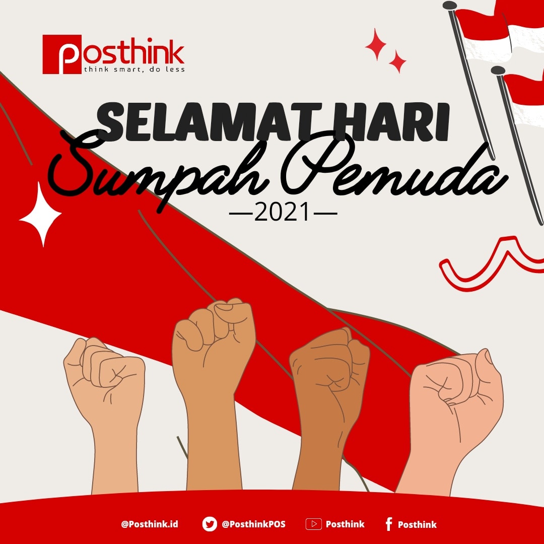 PosthinkPOS's tweet photo. Selamat Hari Sumpah Pemuda 28 Oktober 2021.

Semoga kita generasi muda menjadi penerus bangsa yang lebih baik.

#SumpahPemuda 
#sumpahpemuda2021 https://t.co/jsm41LbfQT