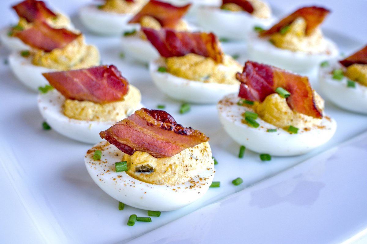 Partnering with @TonyChacheres &amp; @CuisineNoirMag, check out 1 of my new creations “Cajun Deviled Eggs w/ Crispy Bacon”. Get the full recipe at cuisinenoirmag.com. More deliciousness coming soon!