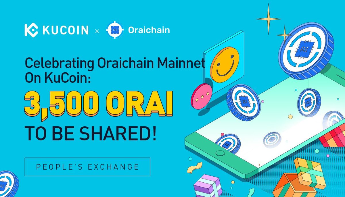 Celebrating @Oraichain Mainnet On #KuCoin: 3,500 $ORAI To Be Shared!

➡️ kucoin.com/news/en-celebr…