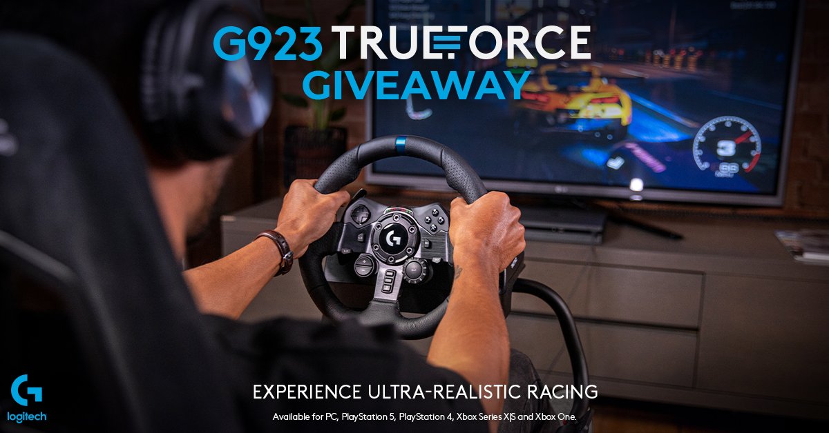 Newegg's tweet image. Lights out! 🏎️

We&apos;re partnered with @LogitechG to give away 10x G923 Racing Wheels. Get a chance to win and experience the future of sim racing feedback with state-of-the-art TRUEFORCE technology.

Enter from Oct. 28th to Oct. 30th
newegg.io/g923giveaway