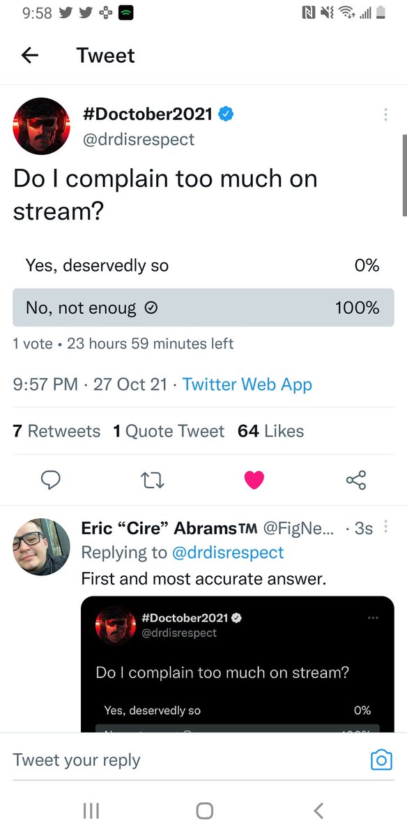 JohnnyBandini_'s tweet photo. @drdisrespect If you know what I mean, Yayayayaya https://t.co/aVqXWw5qE7