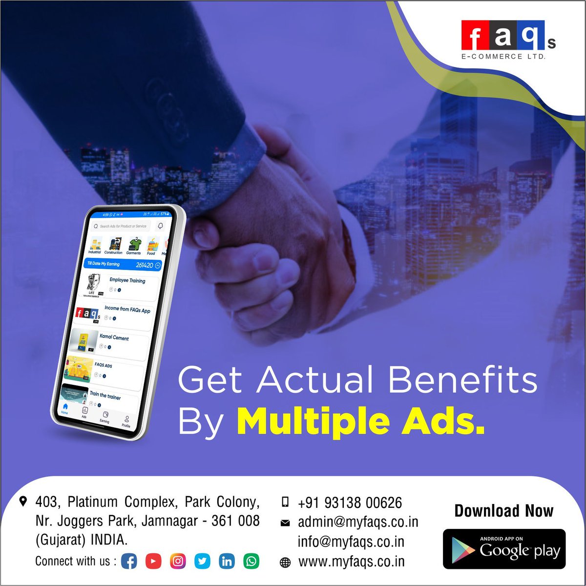 myfaqsads's tweet photo. Get Actual Benefits By 𝗠𝘂𝗹𝘁𝗶𝗽𝗹𝗲 𝗔𝗱𝘃𝗲𝗿𝘁𝗶𝘀𝗲𝗺𝗲𝗻𝘁
#FAQS #Ecommerce #marketing #advertising https://t.co/WNQuDrUkuZ