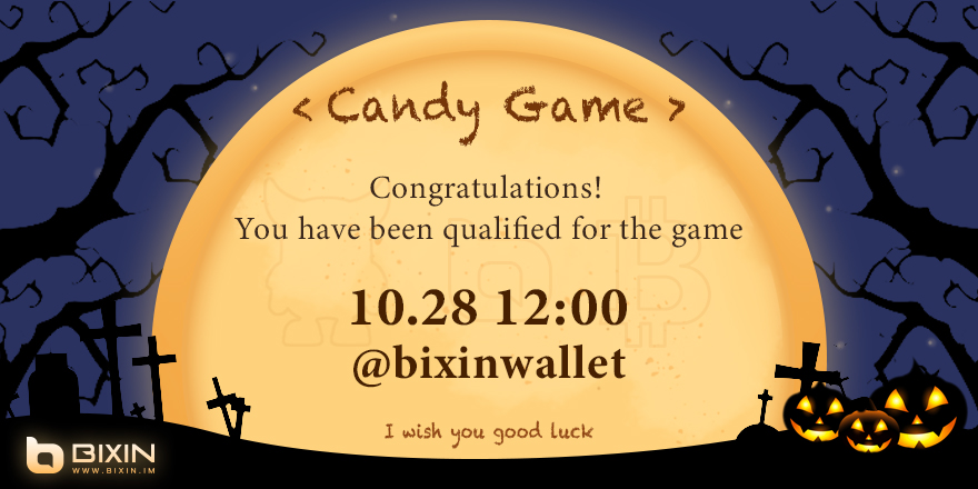 Bixincom's tweet photo. $300 #Giveaway !

🍭🍭《Candy Game》
👻Who was the lucky winner ?

🤑Rules of the game:
1. Follow @Binxinwallet
2. Retweet this post &amp; tag 3 friends
3. Leave the TRC address . #Bixin ID can be awarded an additional 50%.

 🎃random30 eligible users get $10 USDT
#Bitcoin  #Crypto https://t.co/6o5EFYV8K0