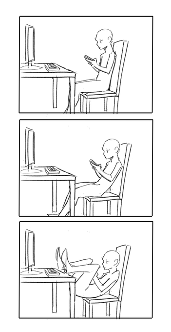r u ever just sitting normally at ur desk and then all of a sudden 