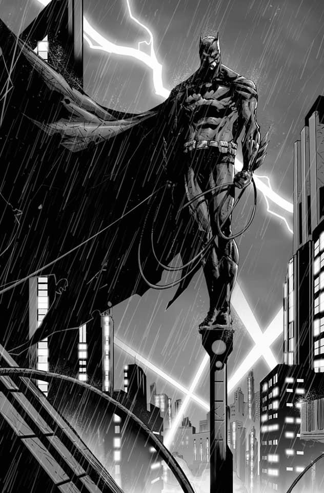 theaginggeek's tweet photo. Batman by @dextersoy 
#Batman https://t.co/fuzpTWVYxa